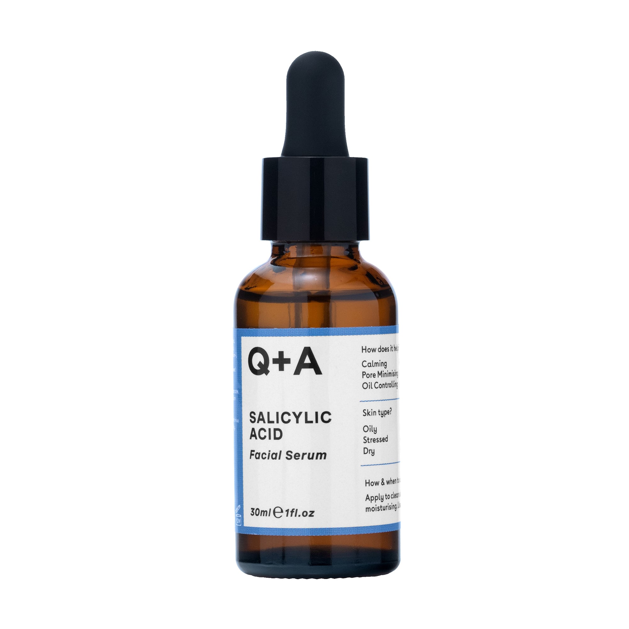 Сироватка для обличчя Q+A Salicylic Acid Facial Serum з саліциловою кислотою, 30 мл